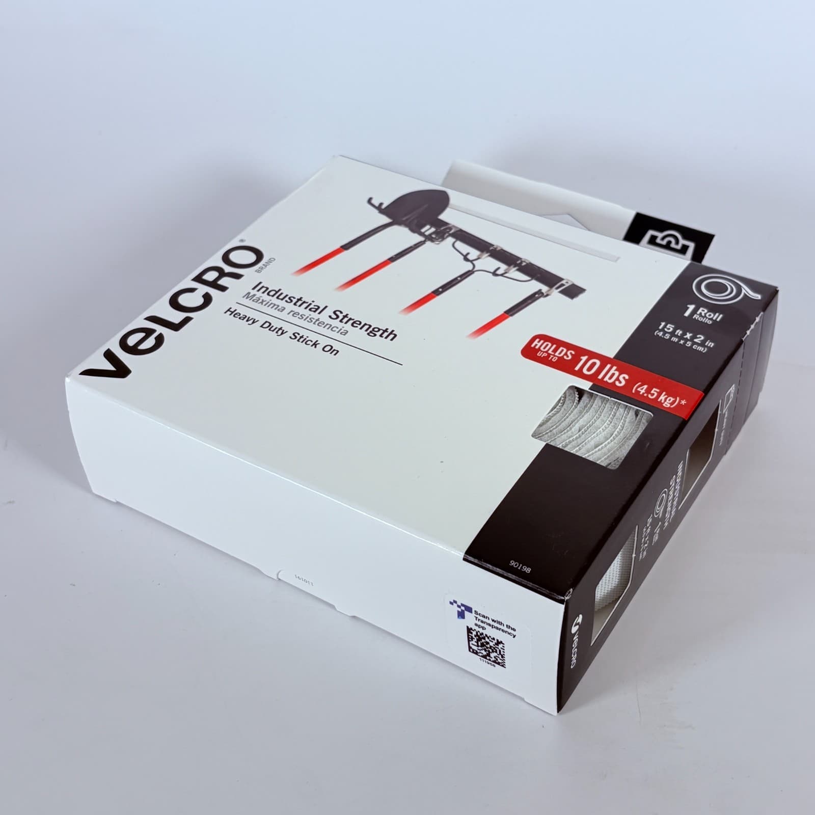 Velcro Industrial Strength Sticky-Back Hook and Loop Fasteners 2" x 15 ft 90198 5