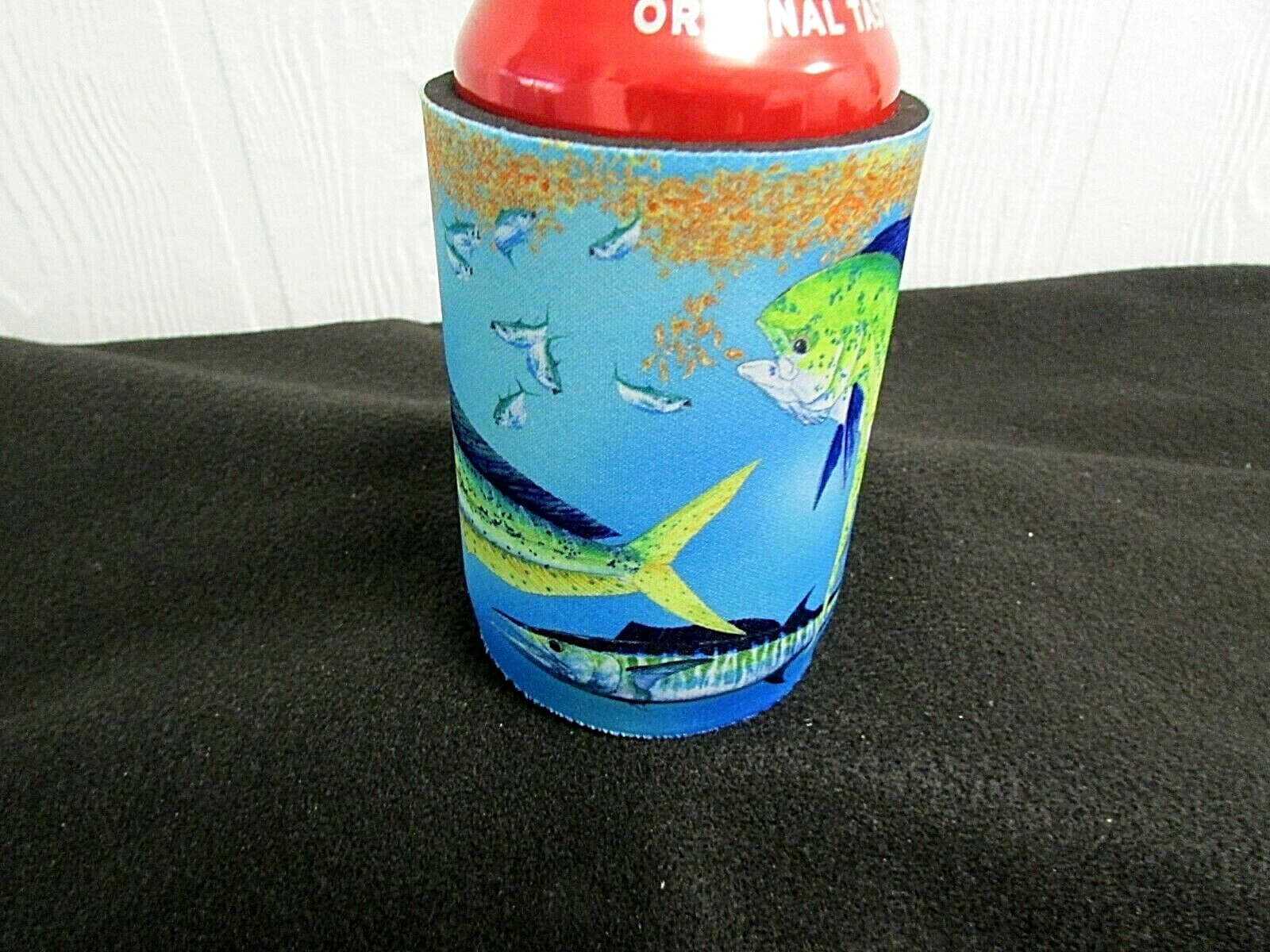 DORADO Soda Beer Can Holder WAHOO MAHI Insulator Cooler Koozie Gamefish (1) L8 3