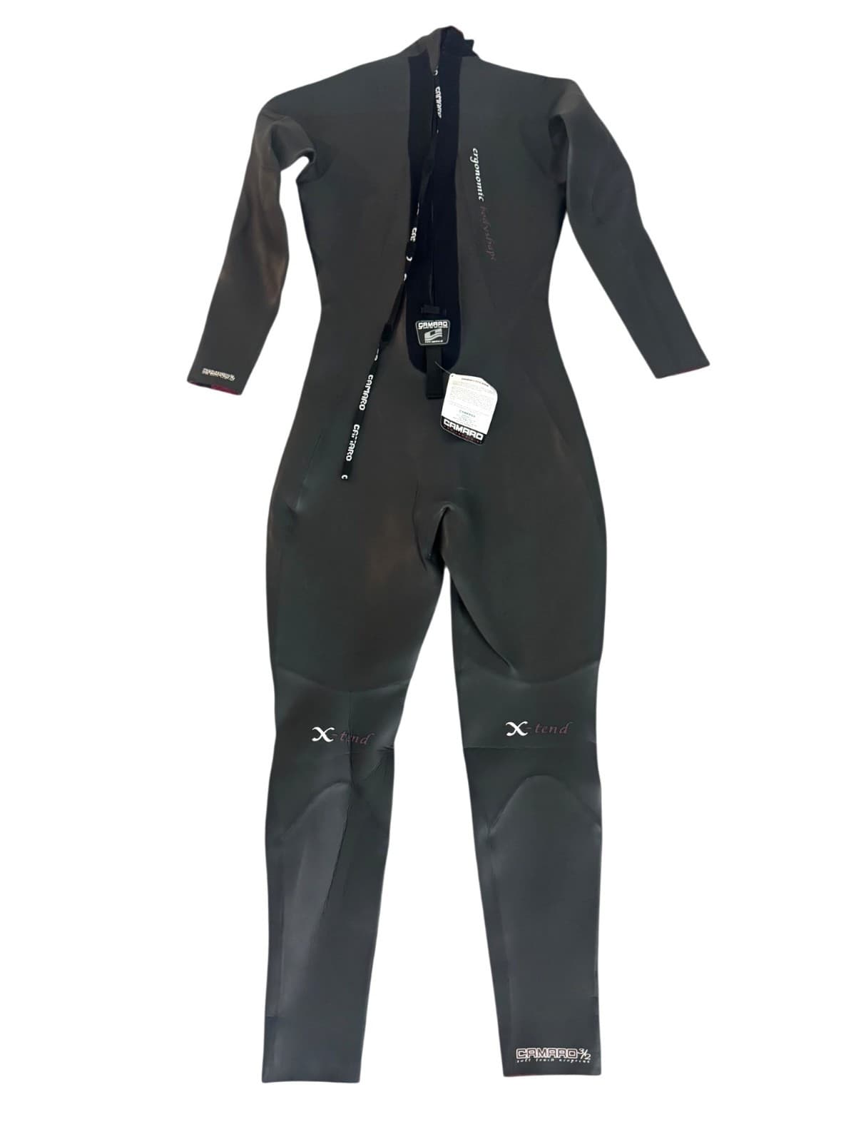NEW Camaro Women's Speedskin Full Wetsuit Soft Neoprene Sz 38/S Ergonomic 3/2mm 2
