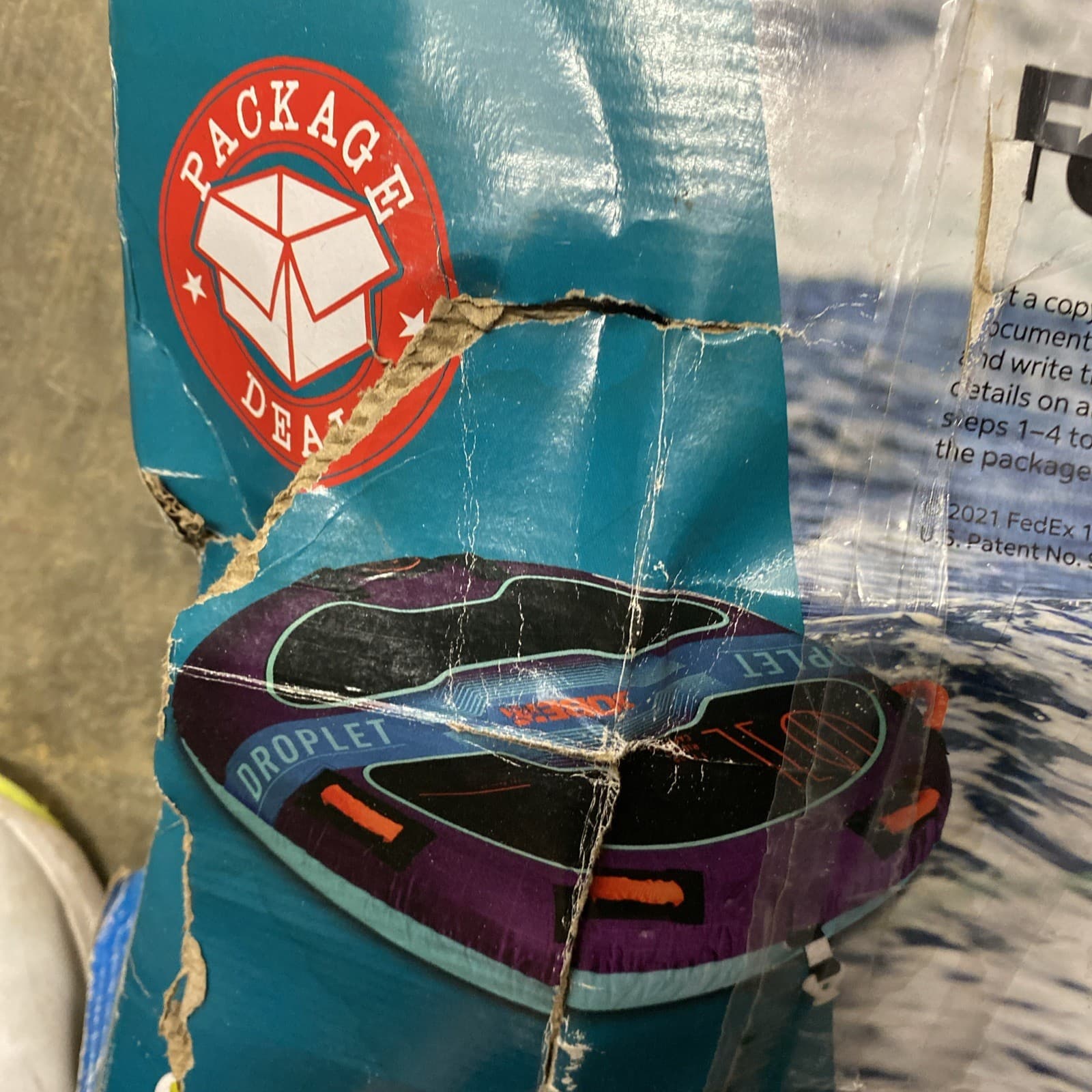 JOBE Droplet Towable Package 1-Person One Adult Or 2 Children 238825002 New 6