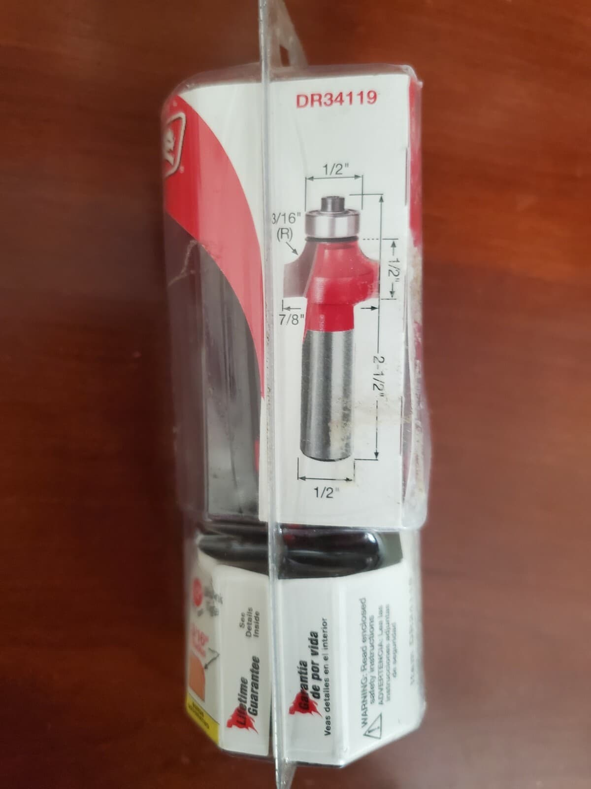 Diablo 3/16"  router bit #DR34119 2