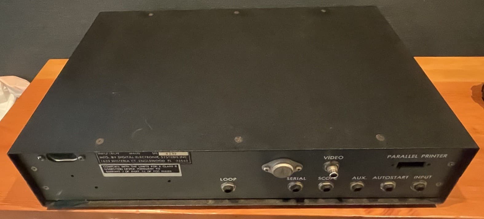 Powers On Info-Tech M-500 Multi-Mode Code Receiver HAM Radio Morse Code Infotech 6