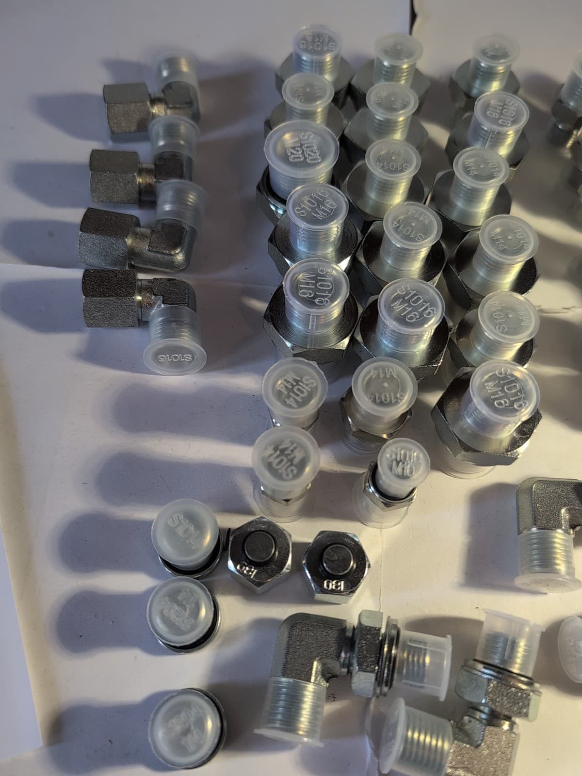 Chinese Mini Excavator Hydraulic Fitting Assortment 46 Fittings 2