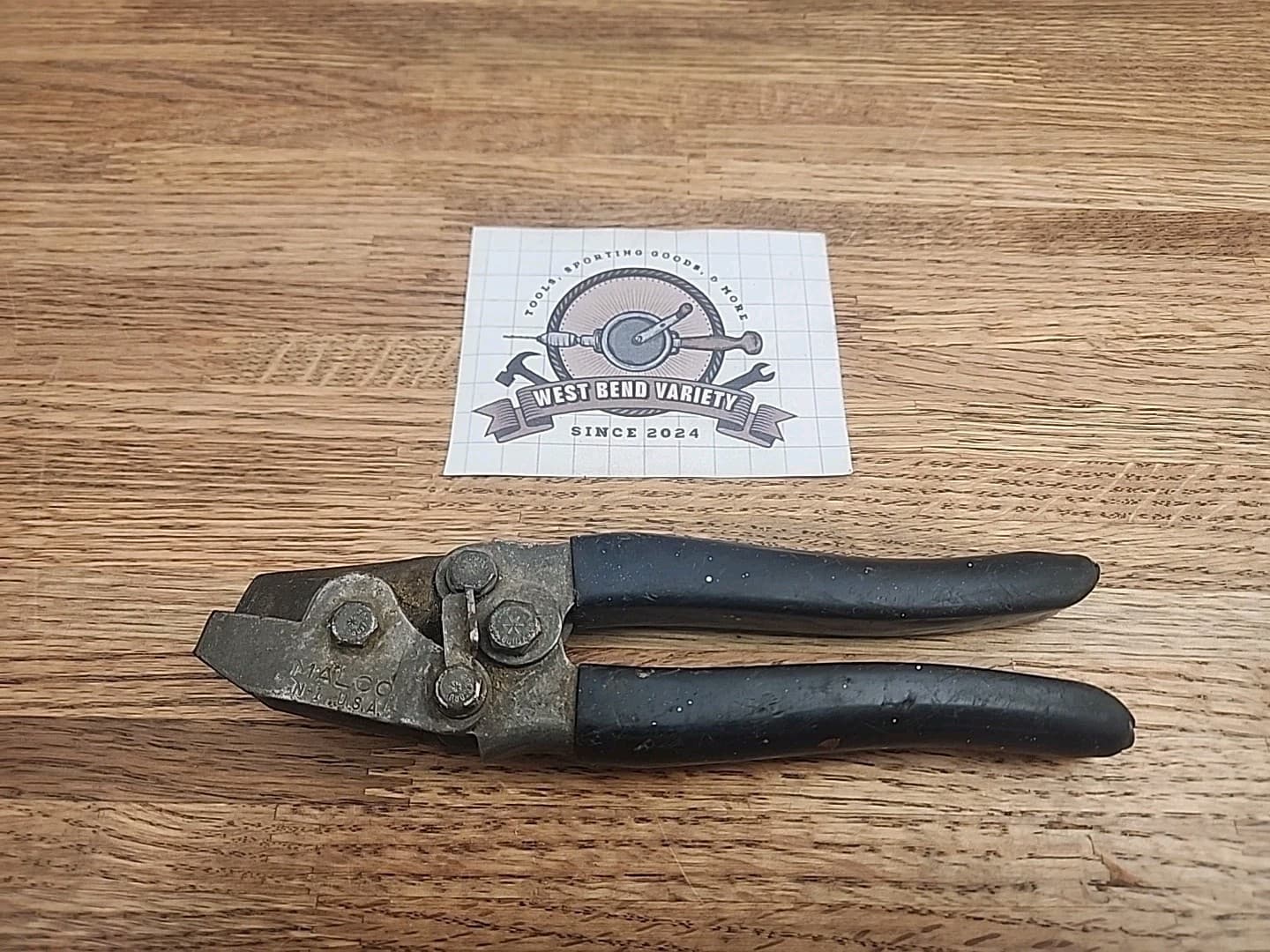 Rusty - MALCO Hand Notcher N-1 HVAC Sheet Metal Made in USA Blue