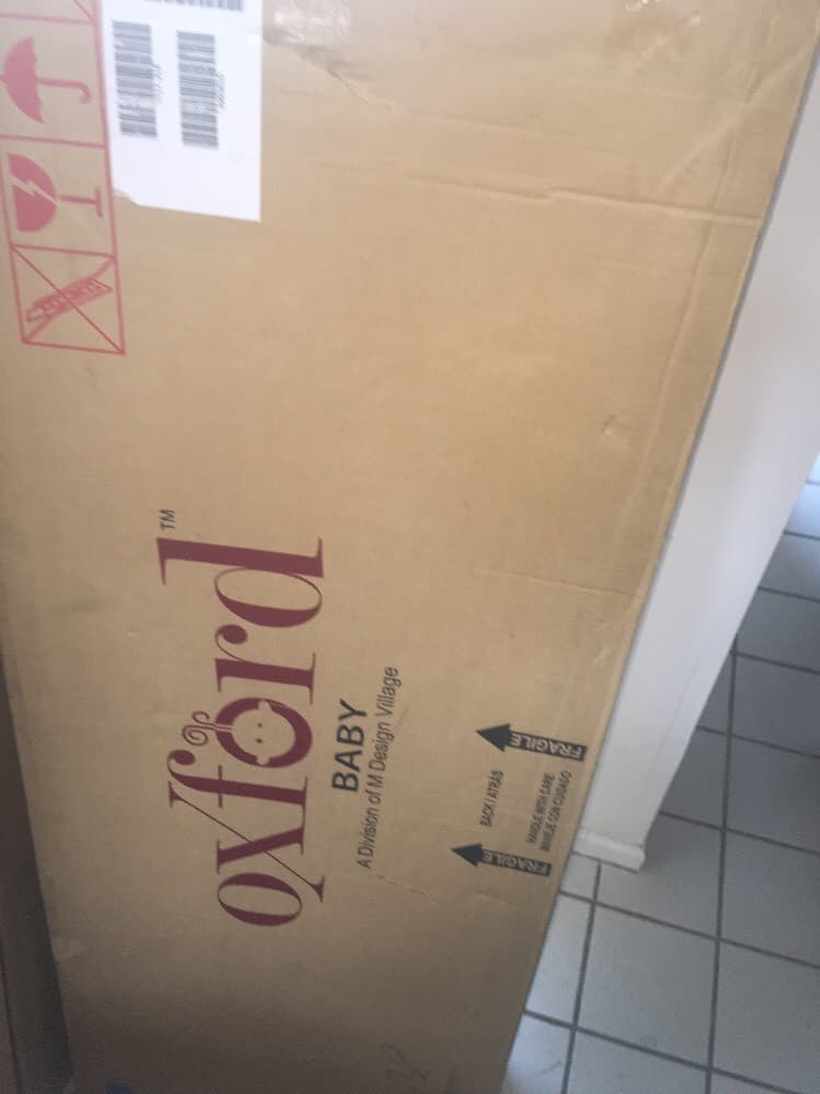 Oxford Baby 14065810 Piermont  changing topper Rustic Farmhouse Brown-New-SHIP24 3