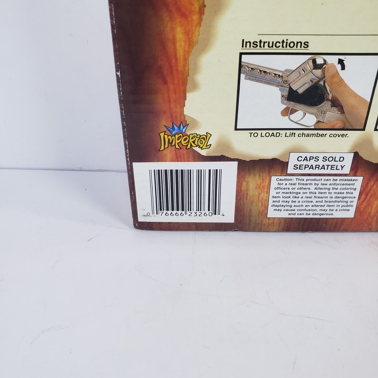 Legends of the West Durango Replica Cap Pistols & Holster Set, NIB NOS 5