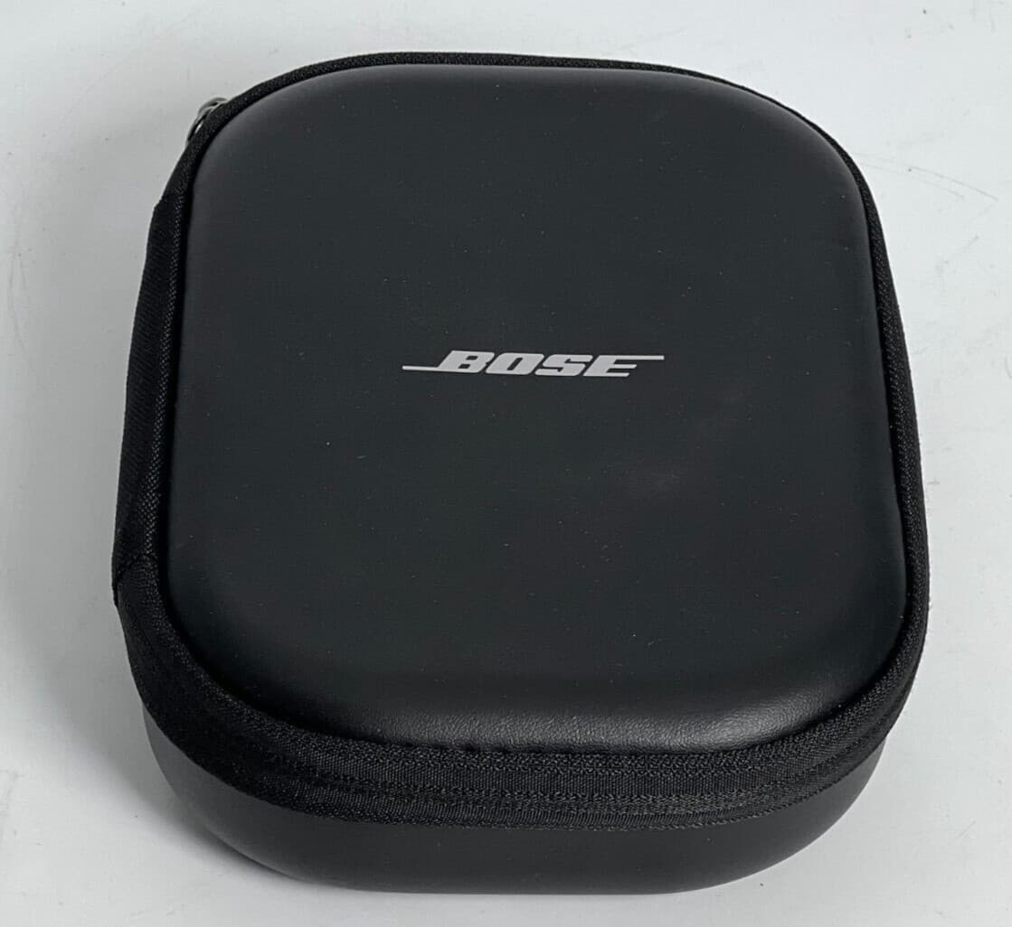Genuine Genuine Bose QC-45 Replacement Headphones Case - Silver Logo
