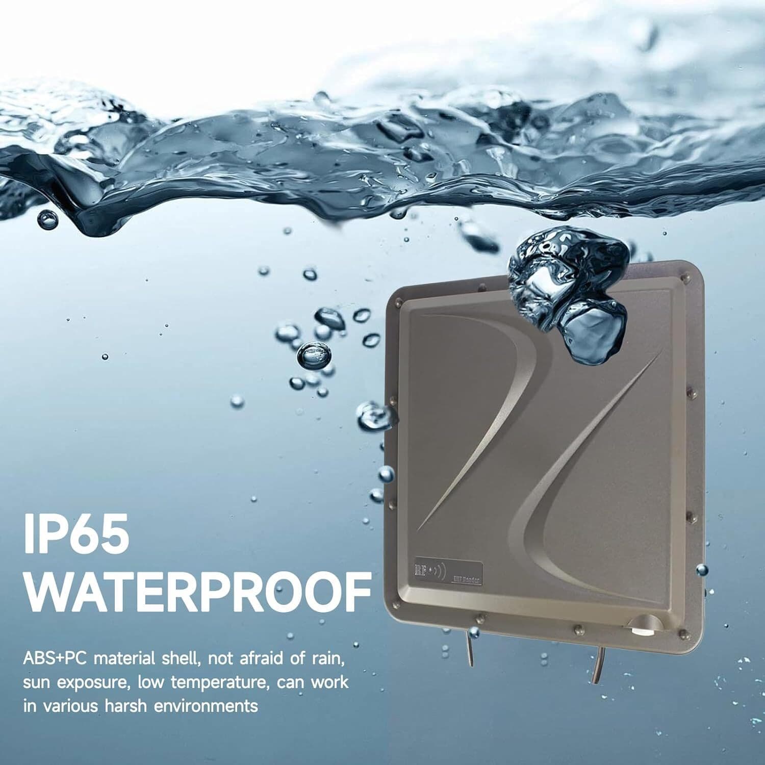 SR793 UHF 15M Long Range Outdoor IP67 10dbi Antenna USB Wiegand RFID Reader 3