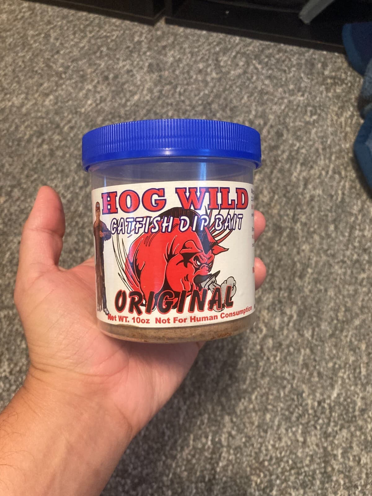 Vintage Magic Bait Hog Wild Original Catfish Dip Bait  - 10 oz! Pre 2015 Label