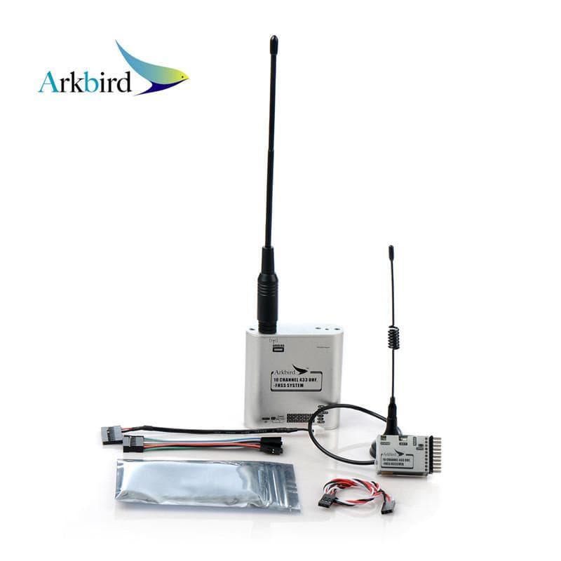 Arkbird 433MHz Transmitter Receiver PPM PWM RSSI Repeater 10CH FPVUHF FHSS Model 2