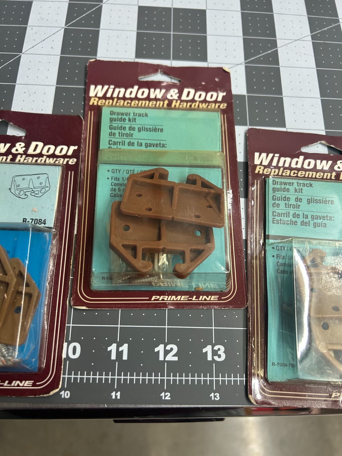 NEW 5-pack lot 2/PC Prime-Line Products R 7084 Drawer Track Guide Kit & Glides 2