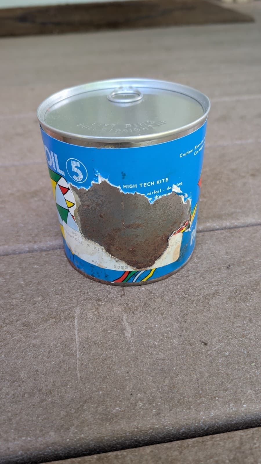 Vintage Sealed Parafoil Kite In a Can 3