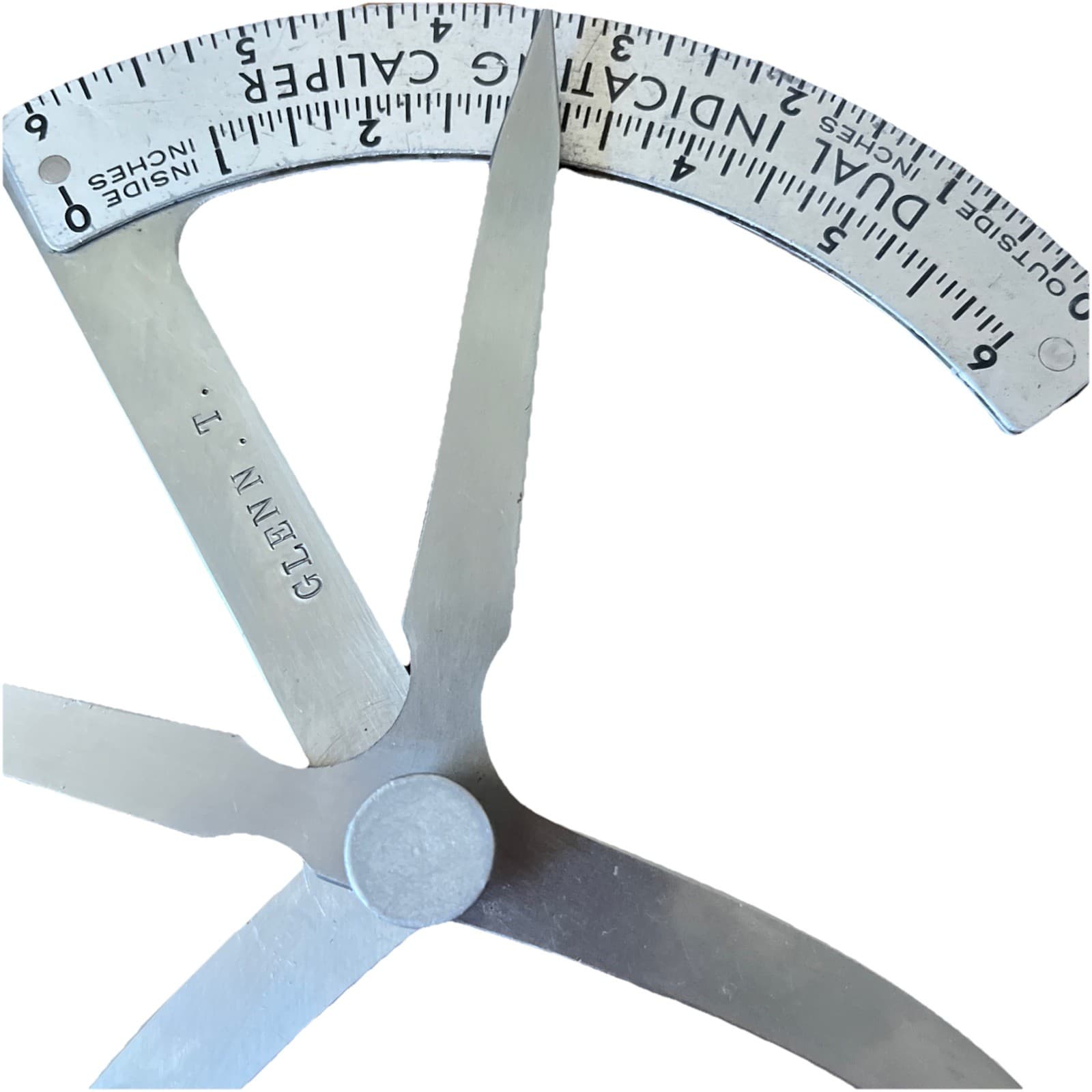 Dial Adjust Dual Indicating Caliper Combination Tool Internal/External FREESHIP 2