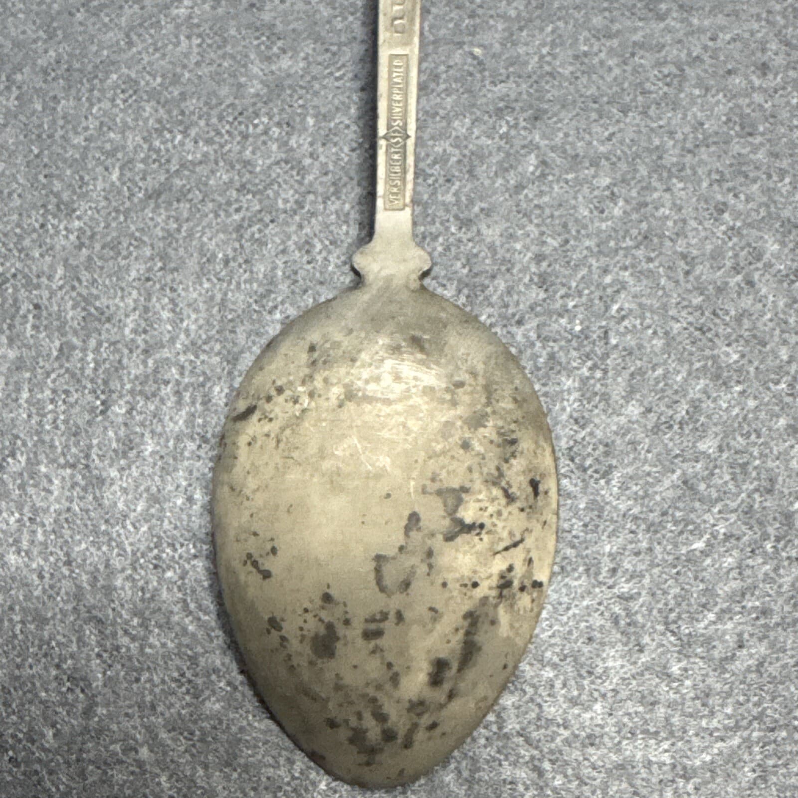 Hummel Silver Plate Spoon 1st Edition 1980 Vintage Germany Boy Girl Umbrella 6