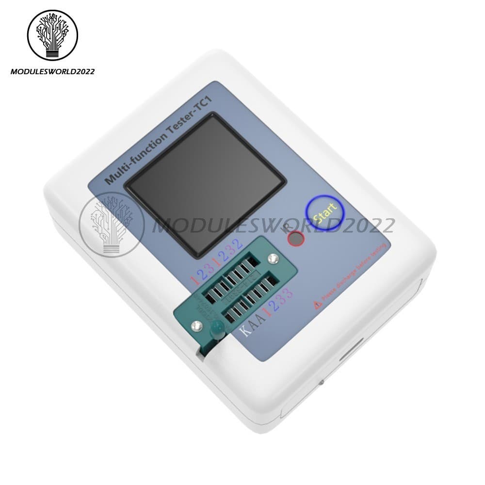 LCR-TC1 Transistor Tester Diode Triode ESR LCR Capacitance Meter NPN MOSFET US 4