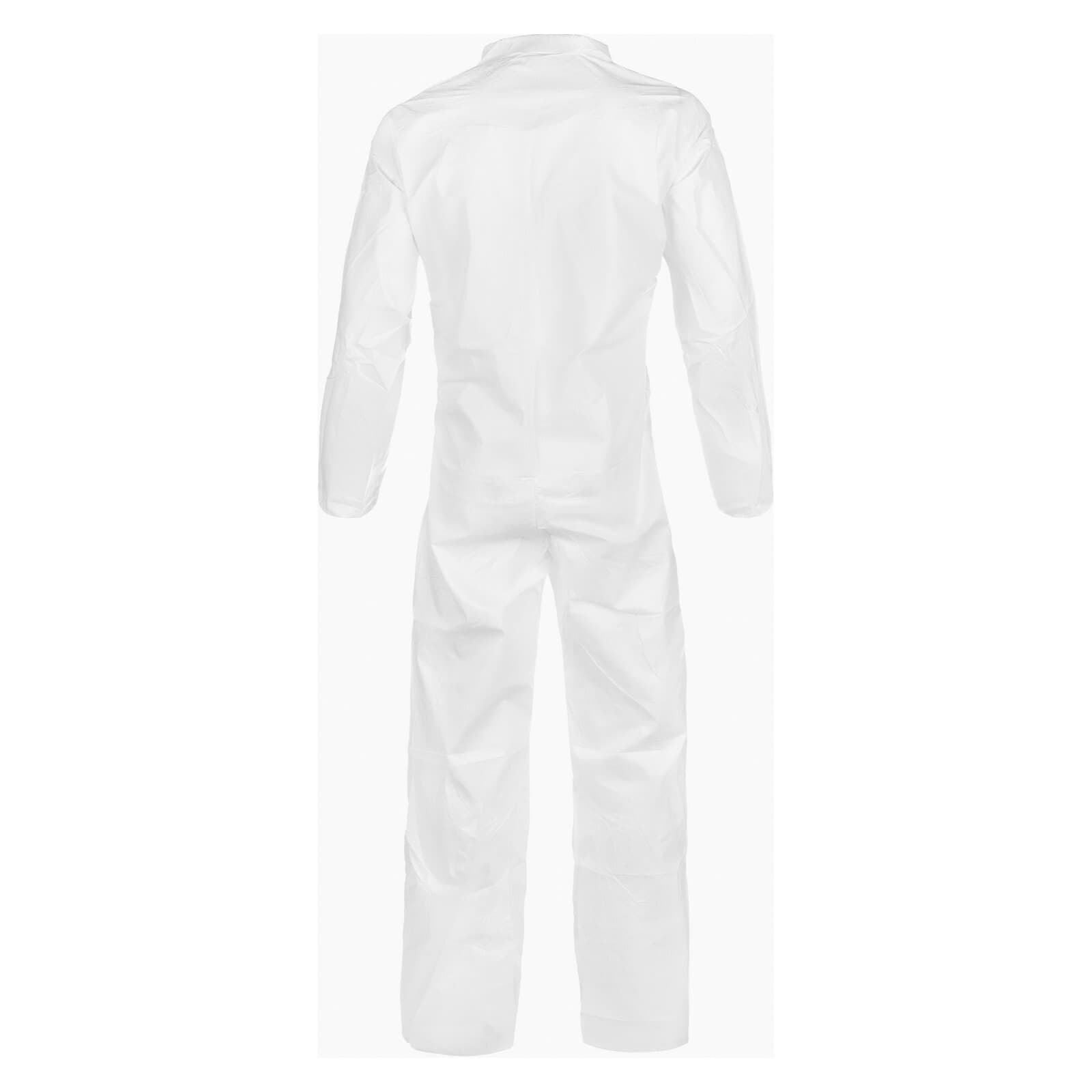 NEW Lakeland Protective Suit 1 Pc Size L Large Coverall Collar no Hood Zip Tyvek 2
