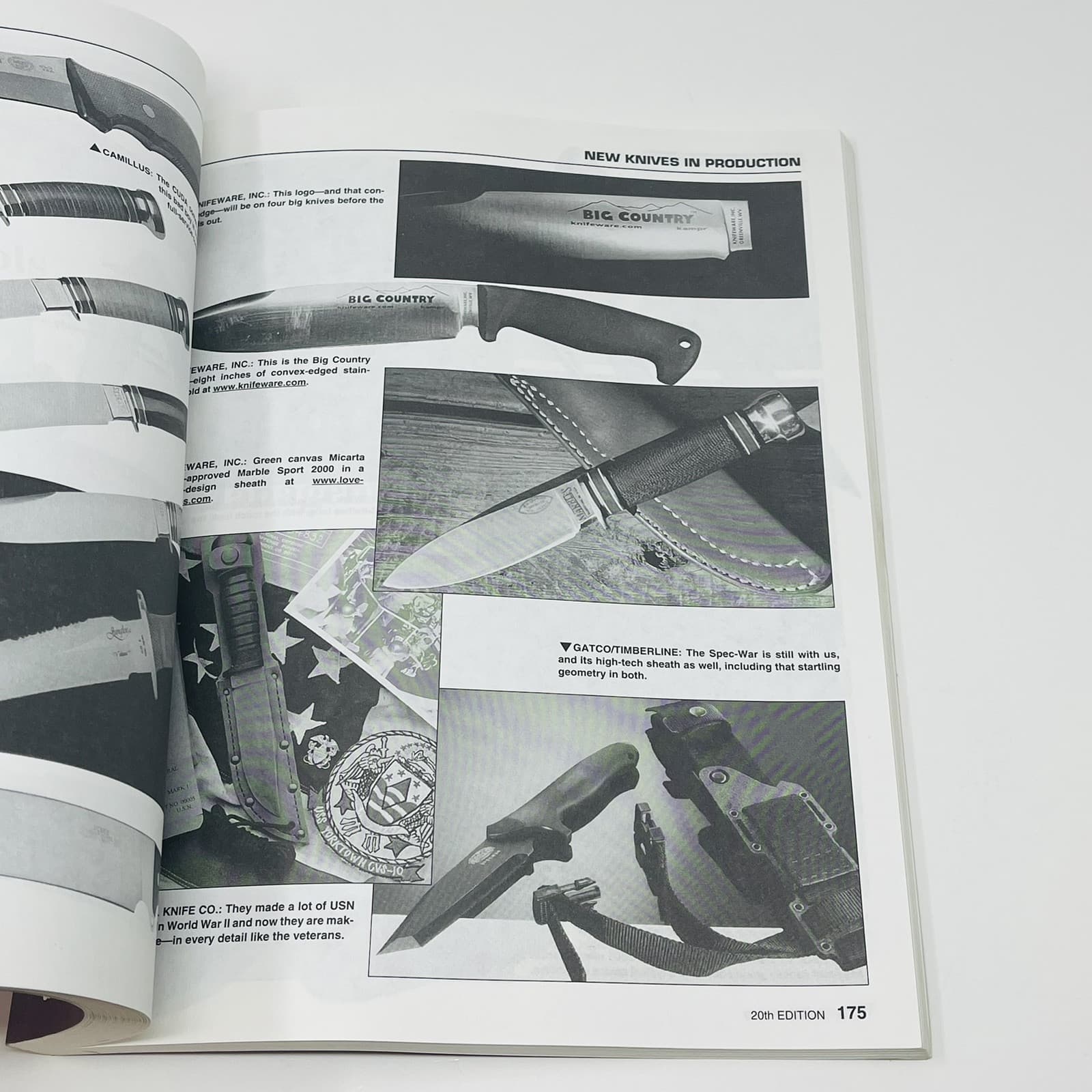Knives 20th Twentieth Annual Edition 2000 Book Ken Warner Illustrated 4