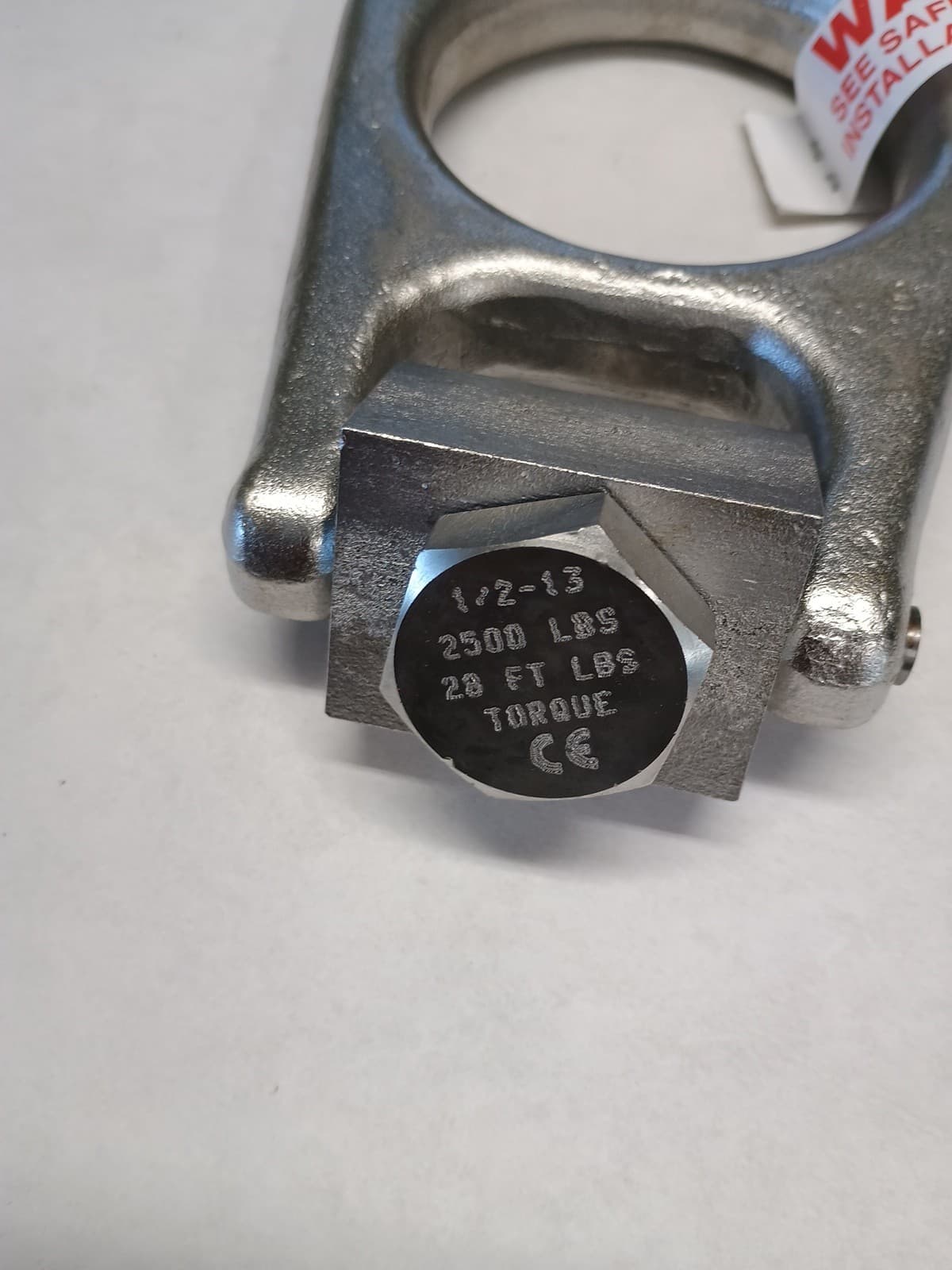 Hoist Ring 2,500 lb Jergens 23910-SS USA 3