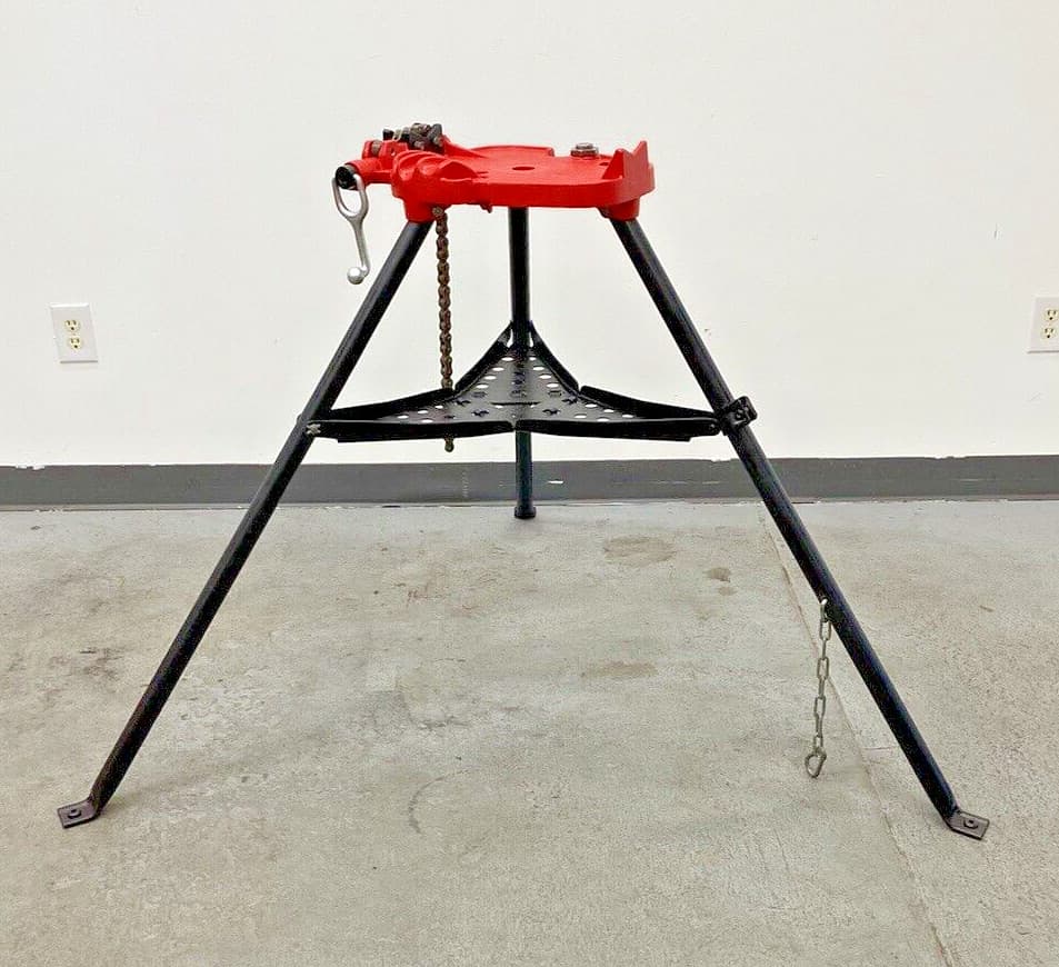 Reed Tool 02306 R450+ Tristand Portable Chain Vise 1/8" To 6” USA