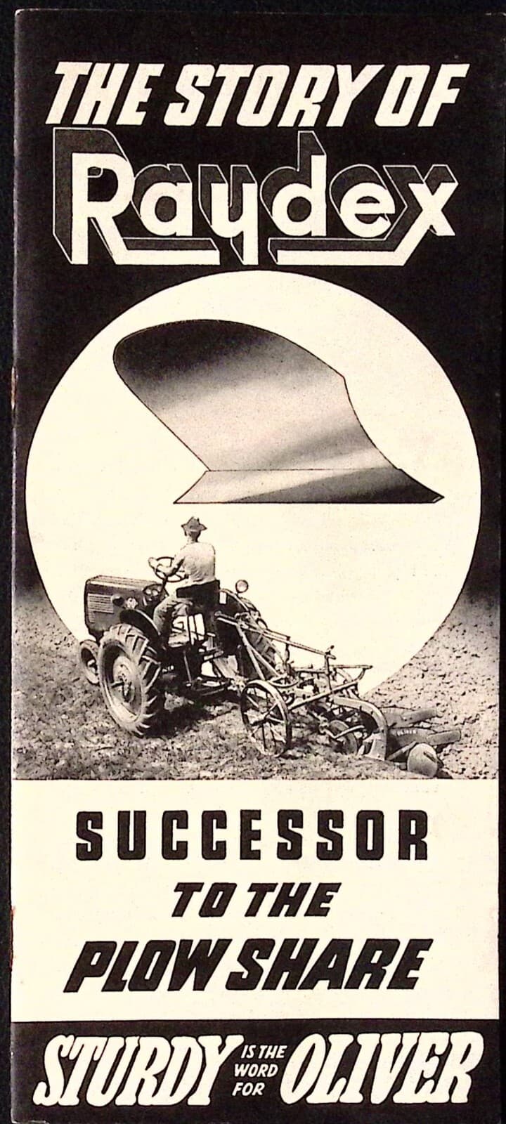 1941 Raydex Successor to the Plowshare Brochure Oliver Farm Equipment Co
