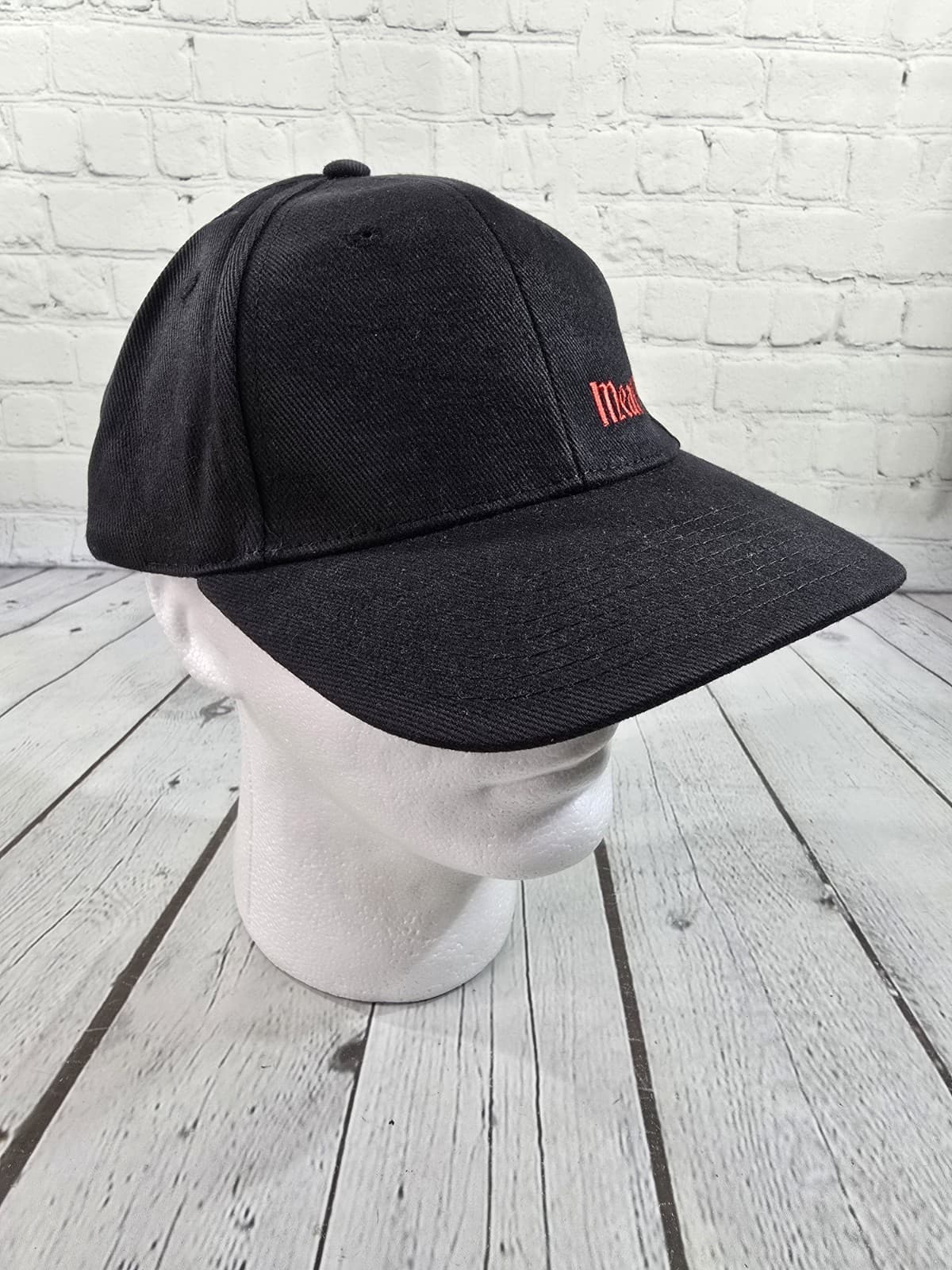 2012 Meat Loaf Concert Mad Mad World Tour Hat Cap Black Adjustable Rock Band NEW 5