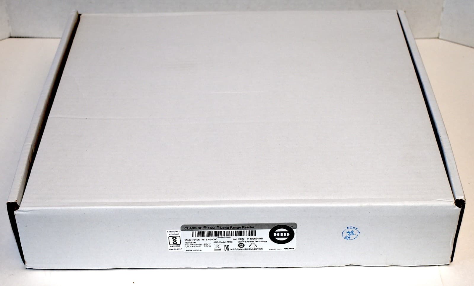 NEW * HID Global 940NTNTEKE0000 iClass SE R90 Long Range Reader - Contactless 2