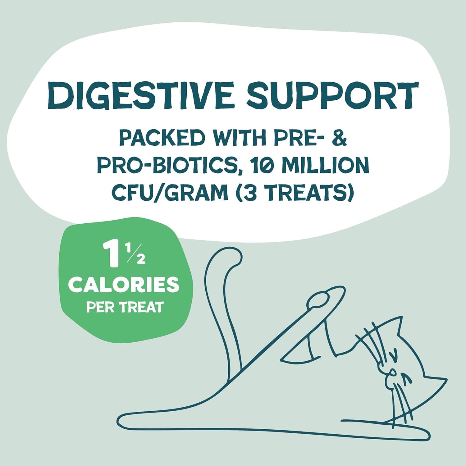 Crunchy Cat Treats - Catnip Treats for Cats with Digestive Support, Natural Ingr 5