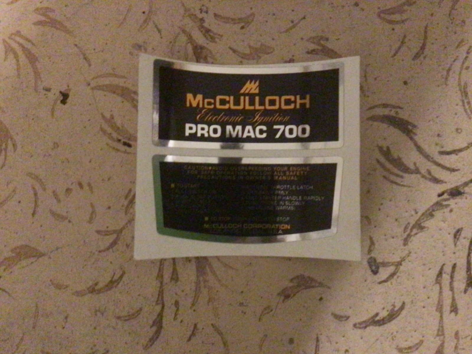 1980 mcchuloch pro mac 700 20 inch bar 3