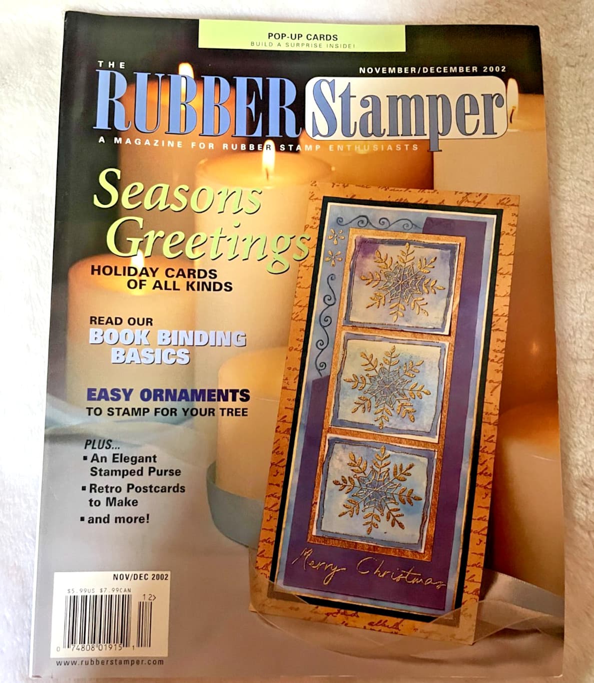 The Rubber Stamper Magazine - November/December 2002 - NEW & NLA