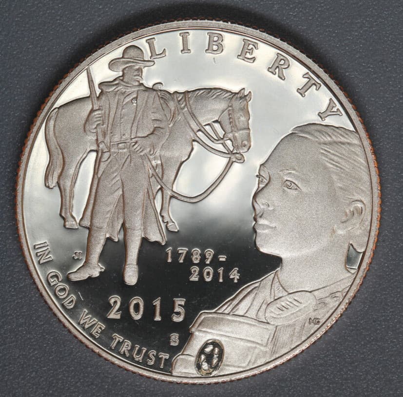 2015 S US Marshals Service - Proof 50¢ Half Dollar - 225th Anniversary 3