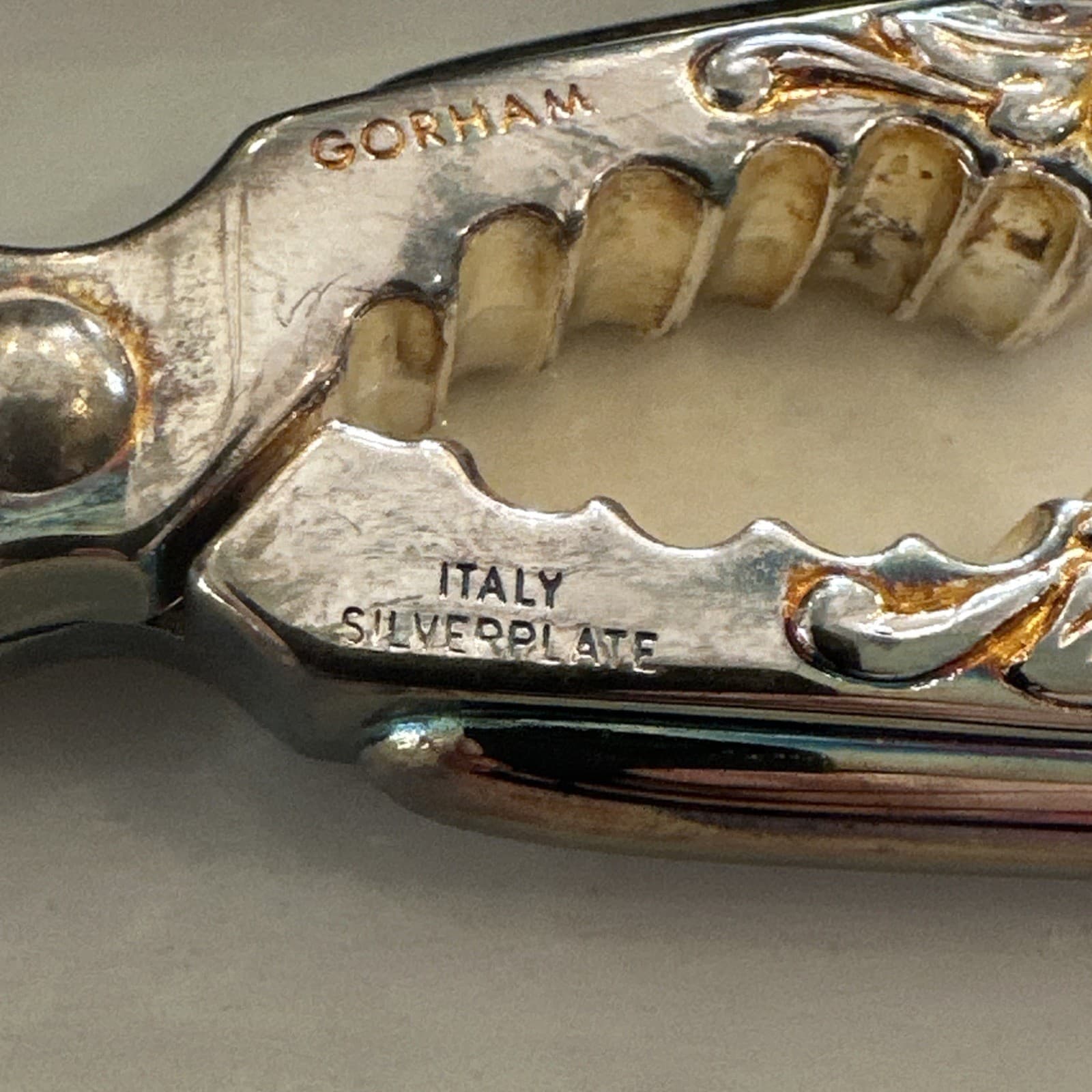 gorham silverplated nut/seafood cracker yh502 4