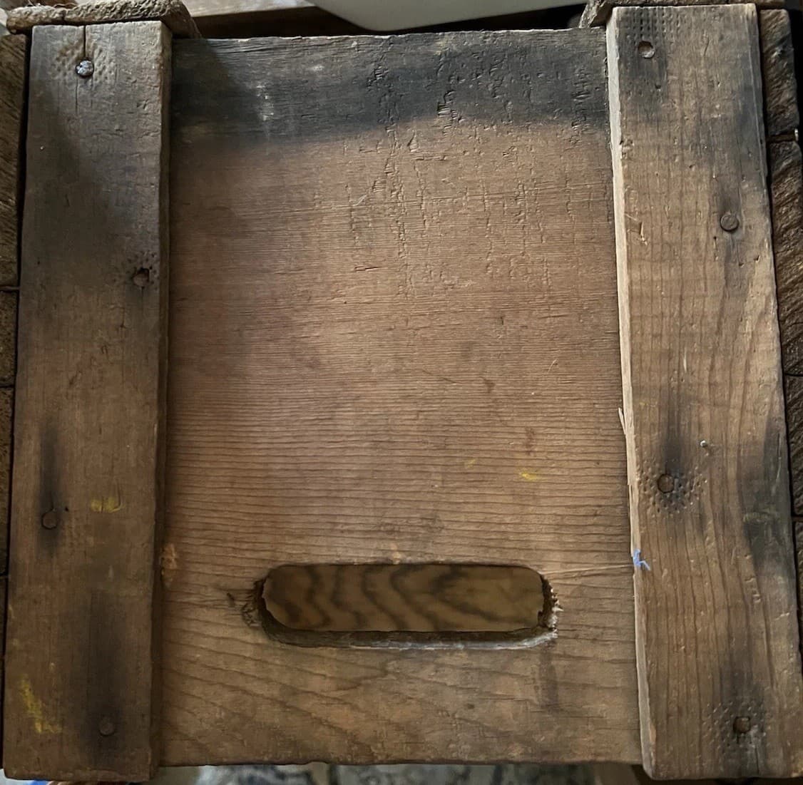 Coca-Cola  Antique 1880s-early 1900s RARE Wood Crate for Straight Sided bottles 4