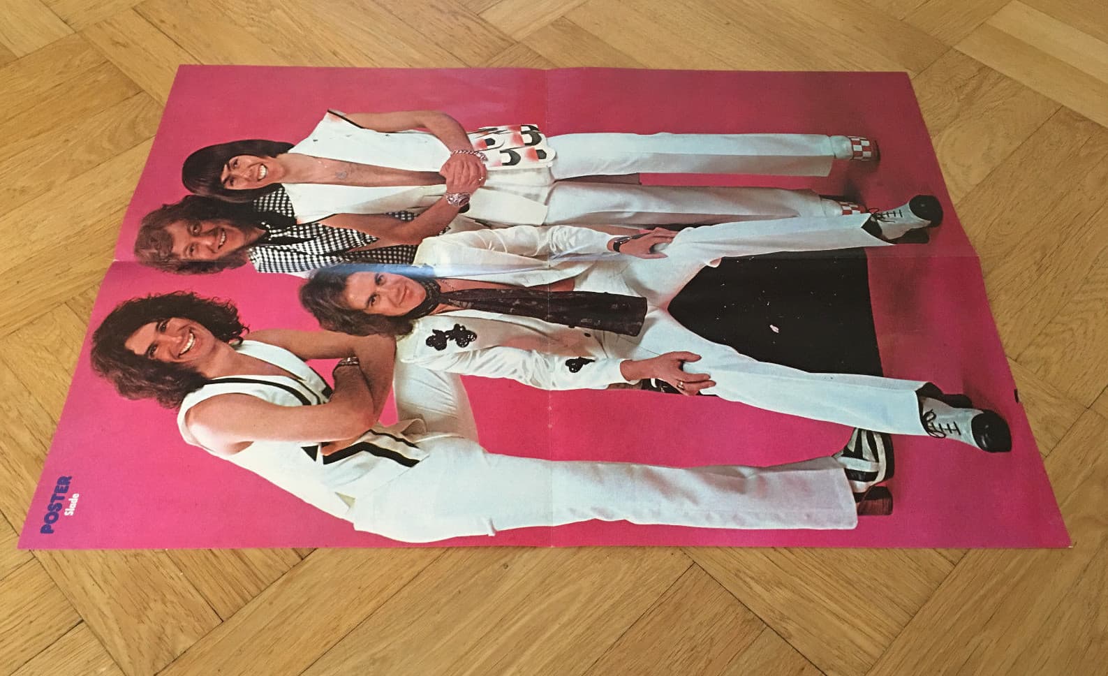 SLADE 1974 Sweden Swedish Poster Magazine 1970s Vintage Rare 4