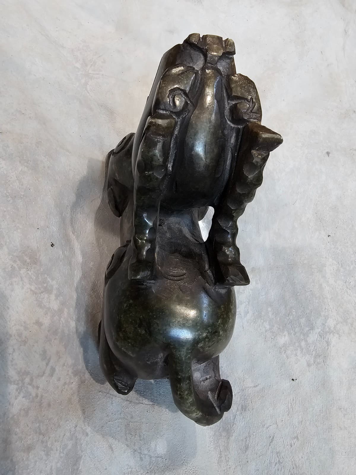 Soapstone Chinese guardian lion (“Foo Dog”) 3