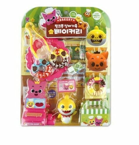 Pinkfong Baby Shark Mini Bakery Shop Miniature Pretend Play Toy
