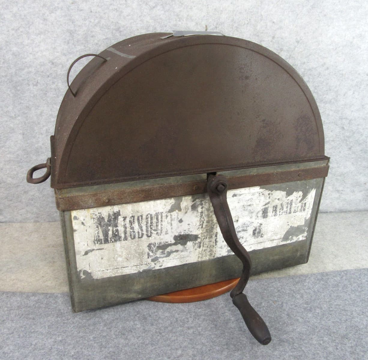 RARE Antique Missouri Stove Top Victorian Steam Hand Crank Washing Machine