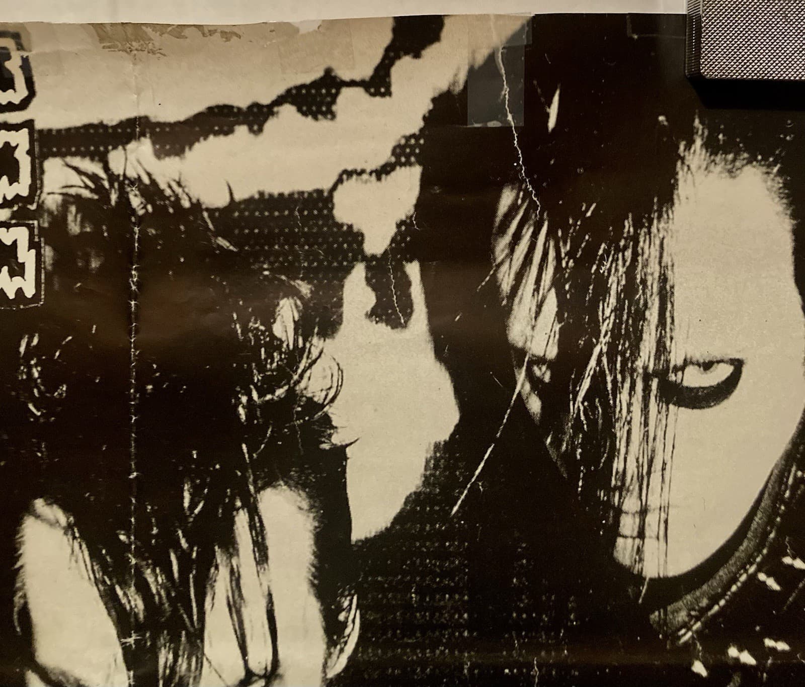 MISFITS ULTRA RARE ORIGINAL OOP VINTAGE 1980S BEWARE POSTER UK IMPORT DANZIG 6