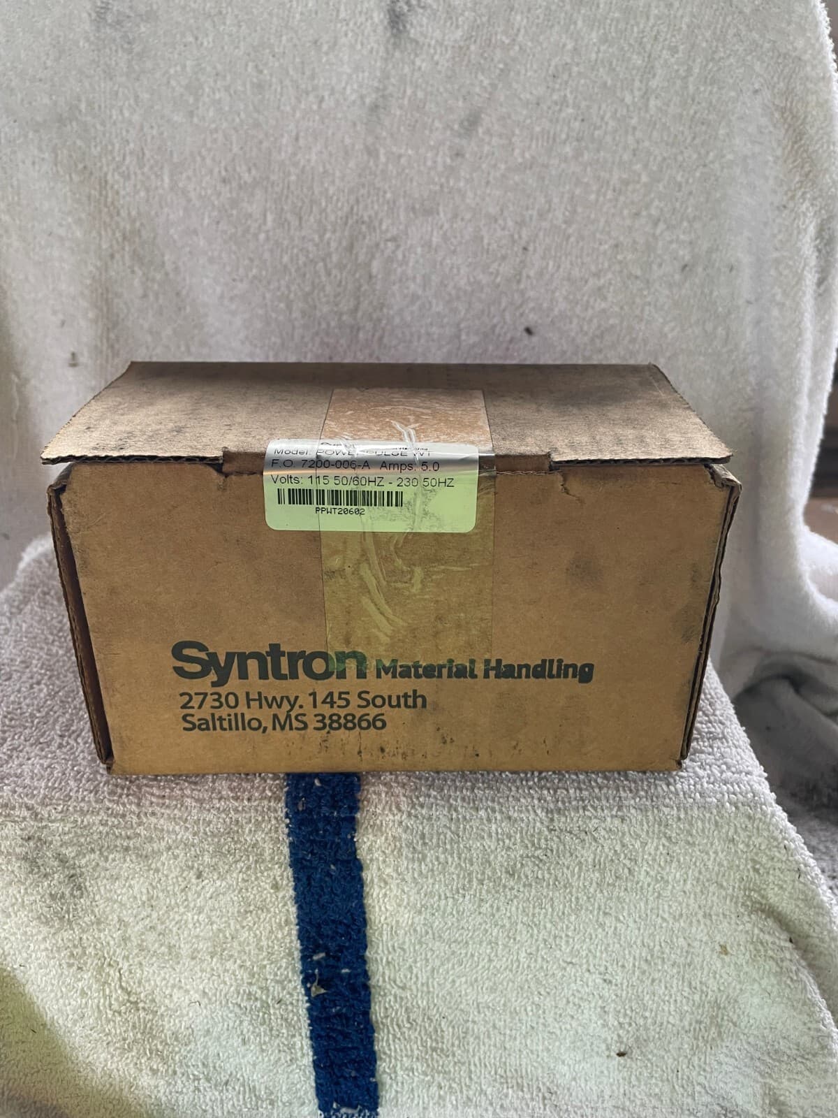 NIB SEALED SYNTRON ELECTRONIC CONTROLLER POWERPULSE WT 115 VOLTS 50/60HZ 5.0Amps