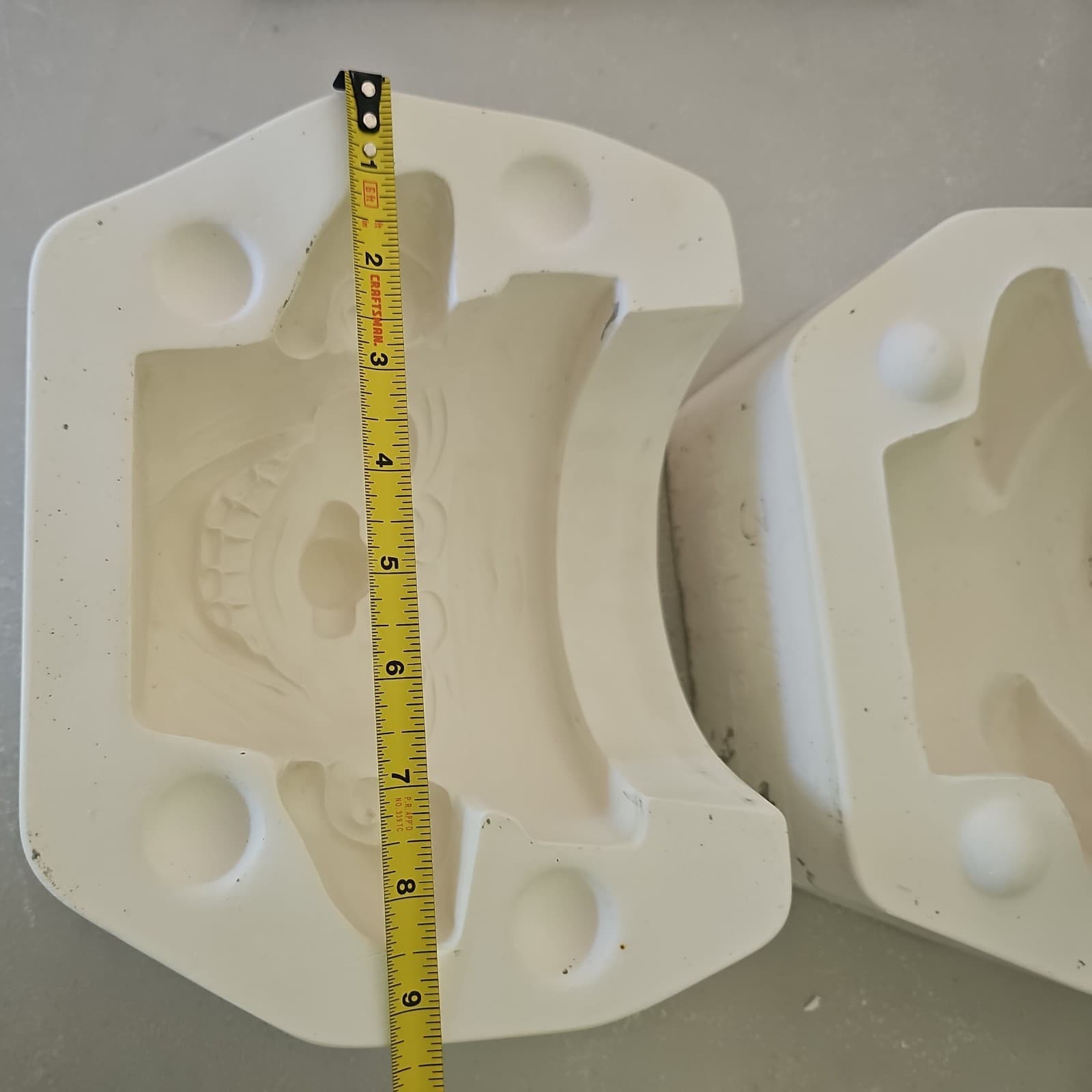 CLAY MAGIC 3309 SPROUT TREE MAN PLANTER CERAMIC SLIP CAST MOLD 5