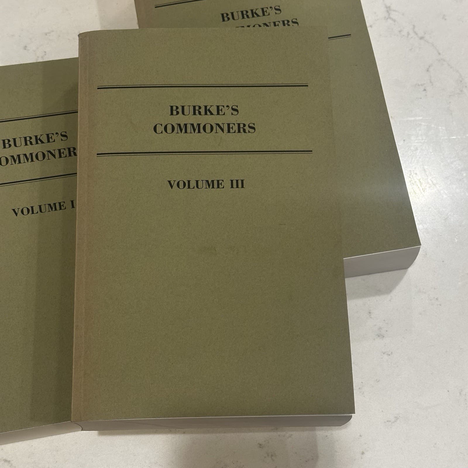 Burke’s Commoners Of Great Brittan And Ireland Vol. 1-3 3