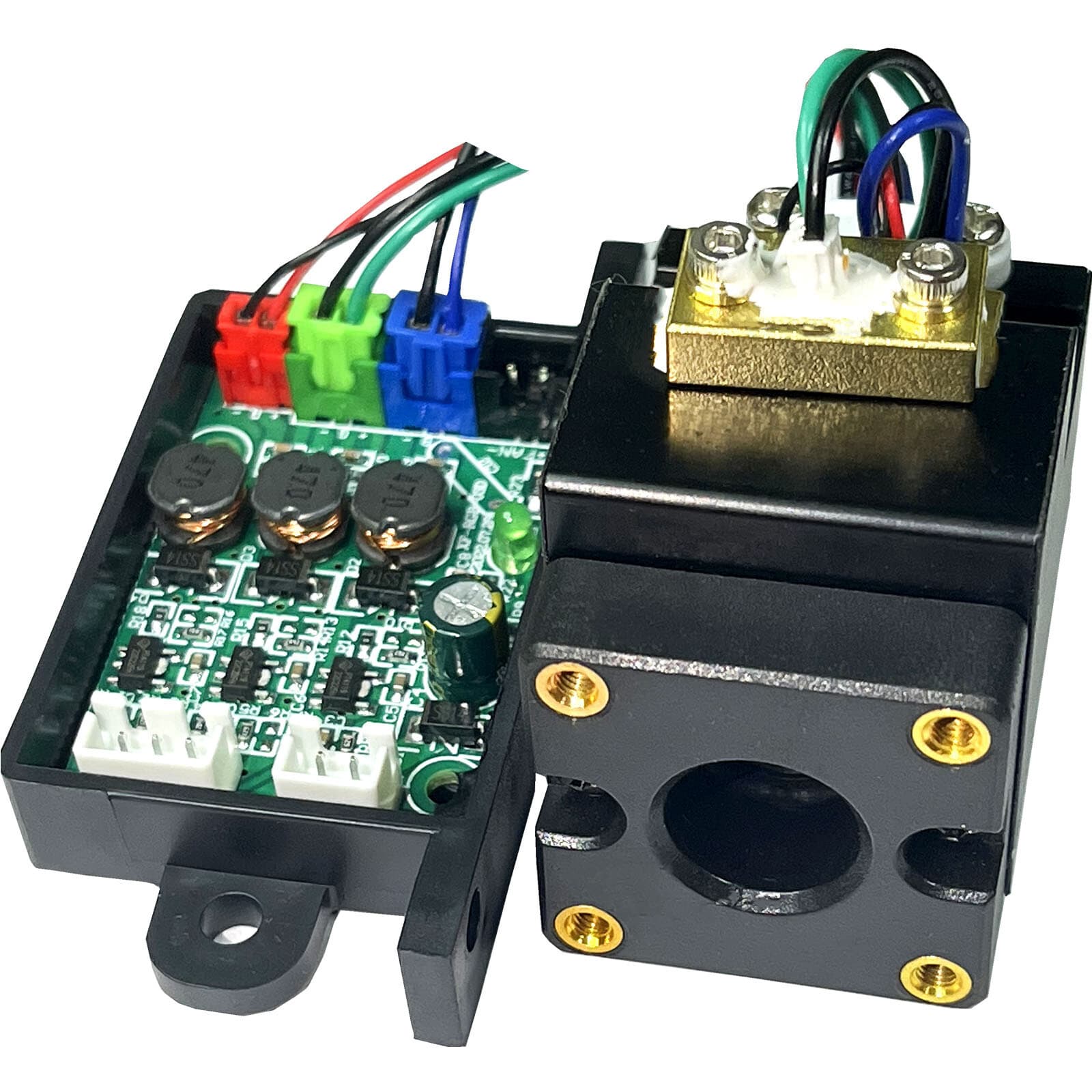 1pc RGB 2000mW Laser Module Stage Light Laser Source Pumping Solid State Laser 4