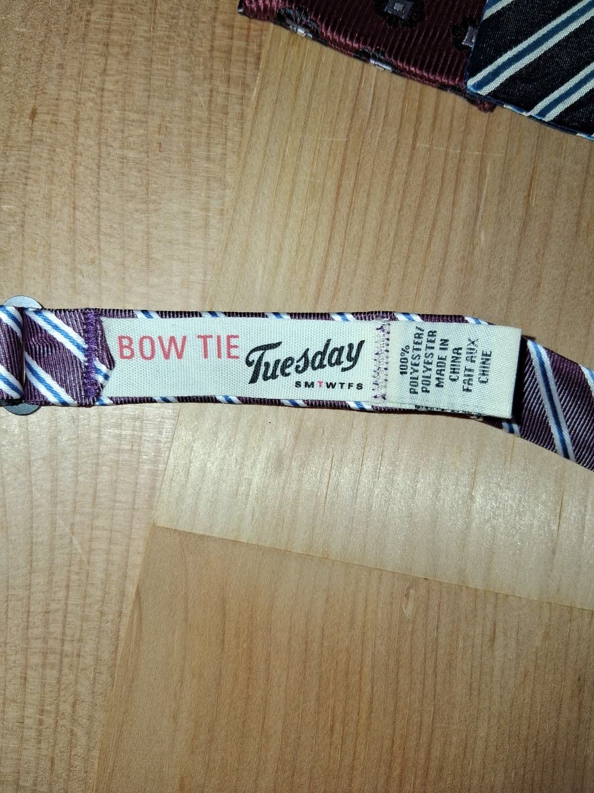 BowTie Lot 3x Men’s Retro Hilfiger Campia Moda striped repp ivy prep geometric 5