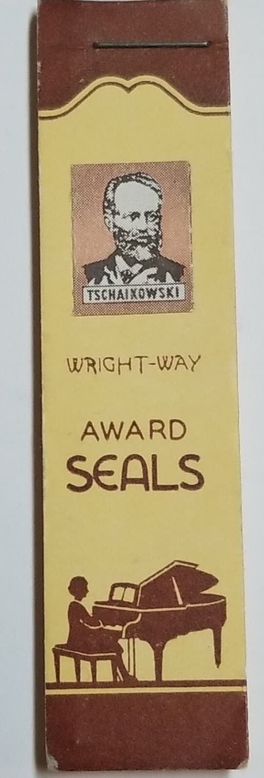 Wright Way Music Teaching Award Seals Stamps Stickers Pyotr Tschaikowski S-18  2