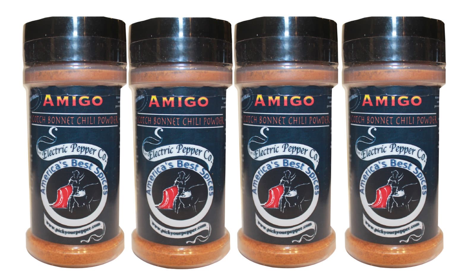 Habanero Chili Pepper Powder Hot Dried Spice Extra Spicy Gift Set 2 x 1.5 oz 6