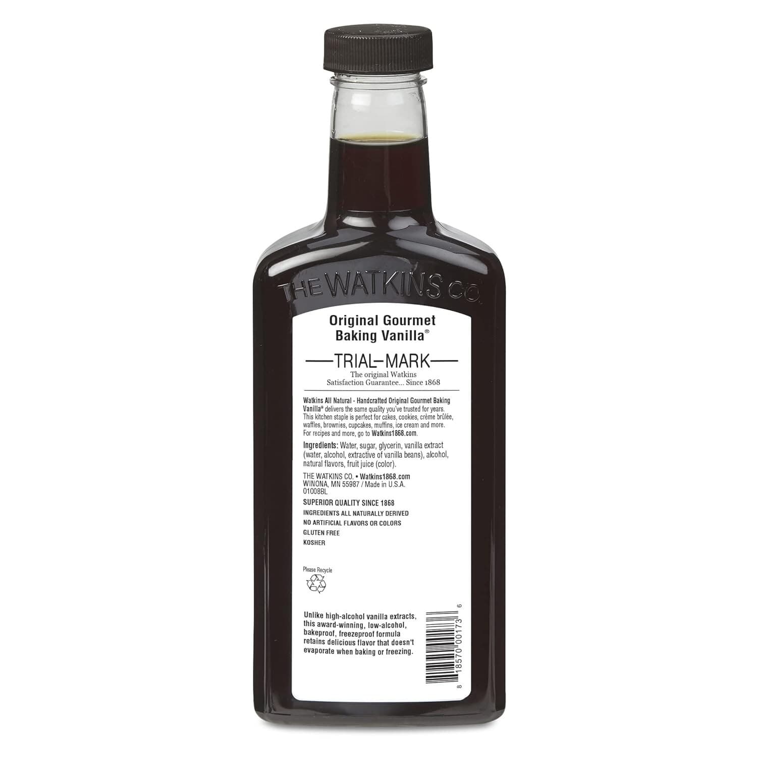 Watkins Original Gourmet Baking Vanilla with Pure Vanilla Extract 11 FL OZ 2