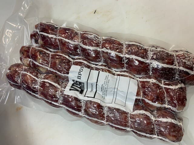 Salami or Summer Sausage Casings, 32m Fibrous reel in a SPIRAL Net of 6 Cells 5