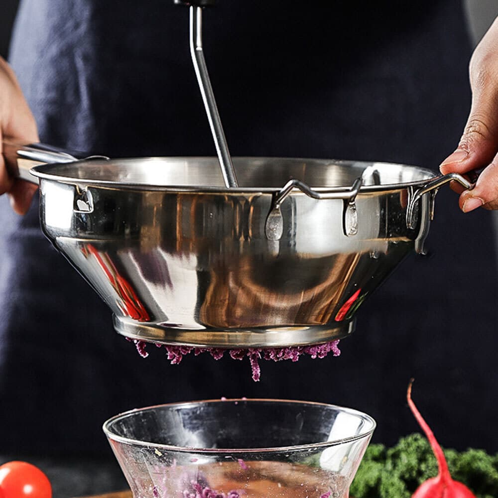 Vegetable Mill Stainless Steel Tomato Press Food Grinder For Home Kitchen OY 6