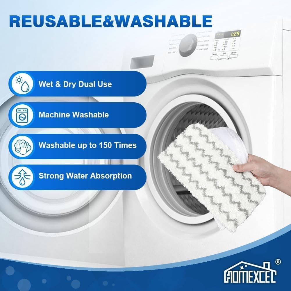 Steam Mop Replacement Pads for Shark Steam Mops S1000/S1000A/S1000C/S1000Wm/And 6