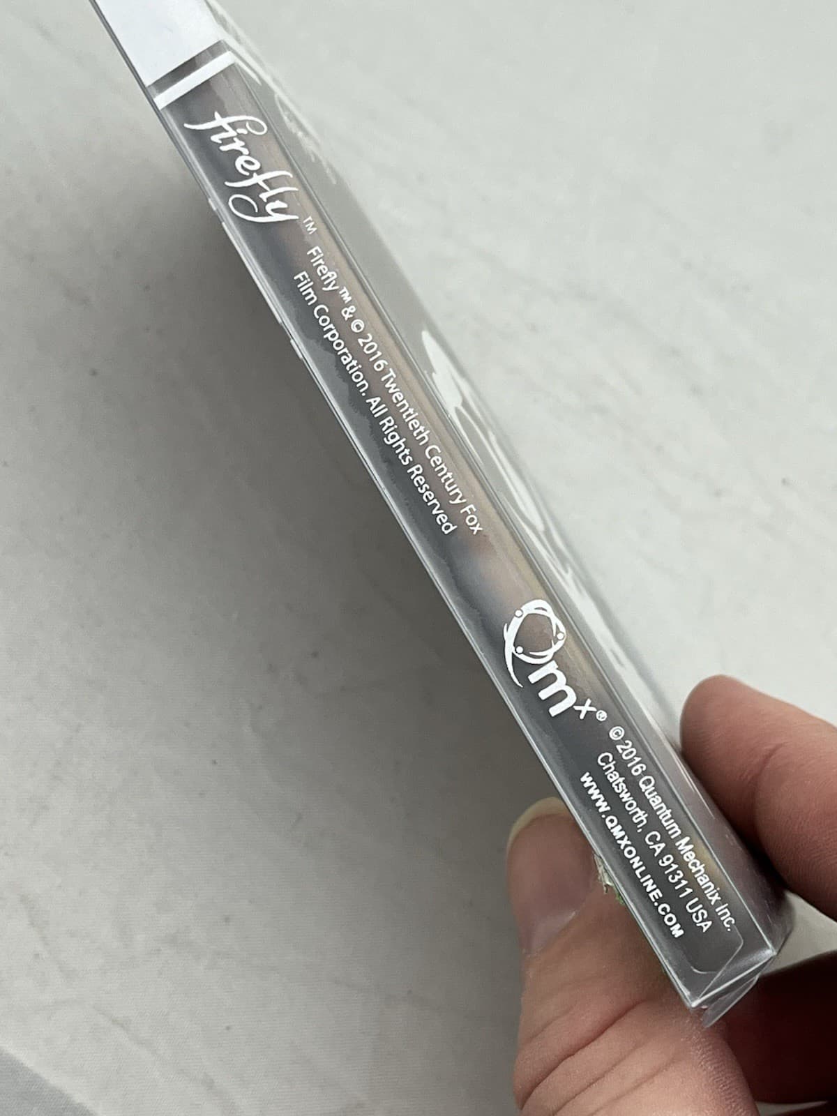 Firefly Transport Dedication Plaque QMx Mini Masters Metal Plaque 2016 See Pics 4