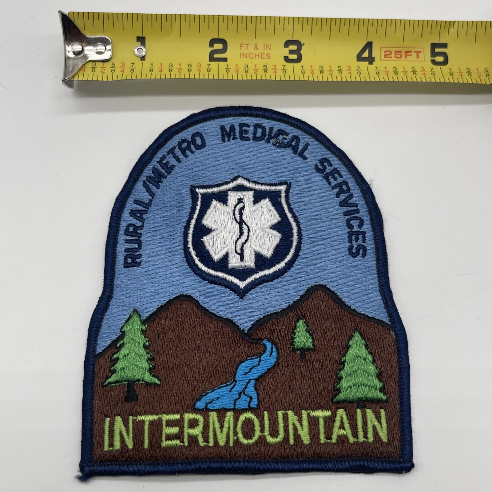 RURAL/METRO INTERMOUNTAIN Medical Service Shoulder Patch Paramedic Ambulance